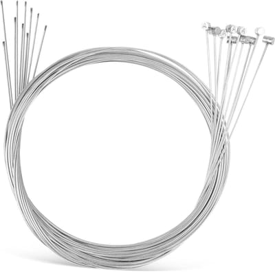 Fiets Remkabels - Reserve Onderdelen - Onderhoud Fiets - Sturdy Gegalvaniseerd Staal - 10 Stuks - Zilver