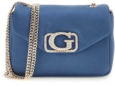 GUESS Schoudertas Prue Mini Convertible XBody Flap Slate Petrol