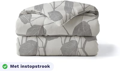 Zelesta Pure Design Spring Buds 140x200 - Katoenen dekbed zonder overtrek - Met instopstrook - Wasbaar dekbed - Hoesloos dekbed - 2 in 1 Dekbed met vaste overtrekPure Design
