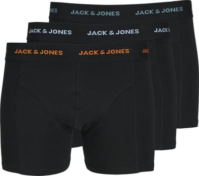 JACK&JONES - JACMARVIN SOLID TRUNKS 3 PACK - Heren - Onderbroeken