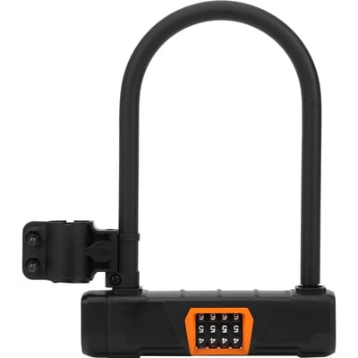 Fiets U-slot Fietsen Staal Anti-diefstal Fietsslot Fiets Veiligheidsaccessoire black