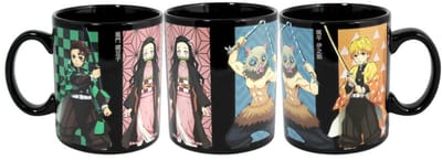 Just Funky Demon Slayer Heat Change Groupe Cup 473ml Veelkleurig