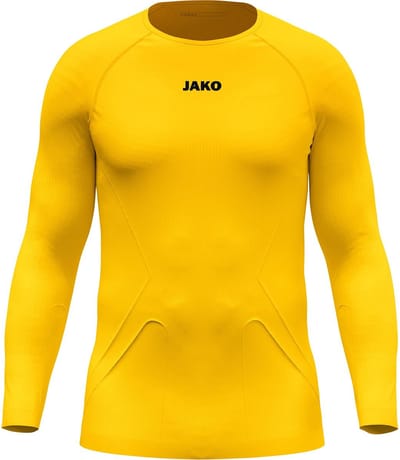 Jako Lightweight Longsleeve Kinderen - Geel | Maat: 128-140