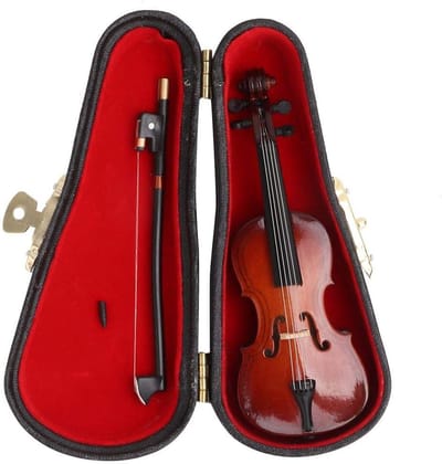 Mini Houten Cello Model van 10 cm - Muzikaal Instrument voor Decoratie, Cadeau en Verzameling
