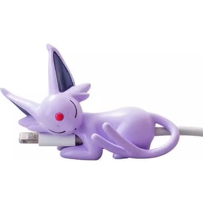 Pokémon Pikachu Eevee Squirtle Karakter Datakabel Beschermer Mode Cartoon Karakter USB Oplaadkabel Bijt Beschermer Speelgoed