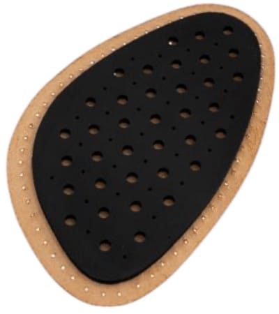 Bama Premium Leather 1/2 - Half leren inlegzool met Koolstof en Latex - 44/45