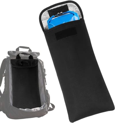 Waterzak Isolatiehoes - Waterblaas Container - Outdoor Activiteiten - Oxford Stof Materiaal - 3 Liter Capaciteit - Zwart