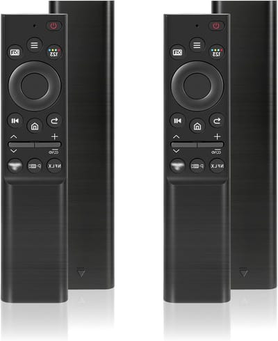 Universele Afstandsbediening voor Smart TV's - Vervangende Afstandsbediening voor QLED, UHD en 4K TV's, Set van 2