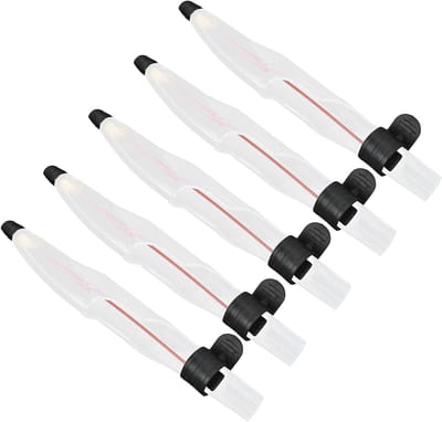 Beschermhoes voor Hengel Top, PVC Hengeltop Bescherming voor Zeehengels en Rots Hengels (2#) - Ideaal voor Hengelsport en Visuitrusting