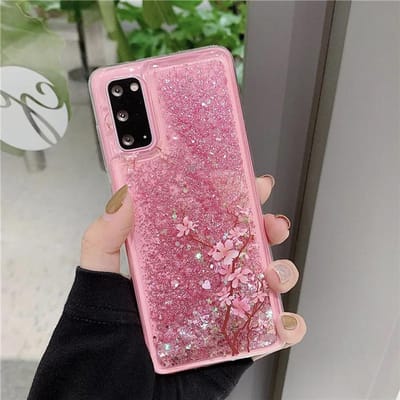 Dynamische Vloeibare Glitter Drijfzand Telefoonhoesje Voor Samsung Galaxy S23 S22 S21 S20 S10 Ultra Plus Note 20 A32 Zachte Siliconen Hoes For  S23