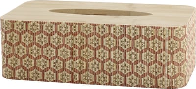Chic Antique Amilly Bamboe Tissuehouder – Bamboe Tissue Box voor Interieur – Landelijke Stijl
