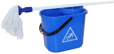 Betra Mopemmer + steel en mop 12 liter (Prijs per set)