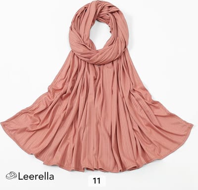Leerella Oogverblindende Dames Sjaals – Hijab Roos CLR11- Monochrome Strepen in Nieuwe Mode 170x70cm: Een Perfect Moederdag, Verjaardag of Valentijnsdag Cadeau - Beschikbaar in 15 Prachtige Kleuren!