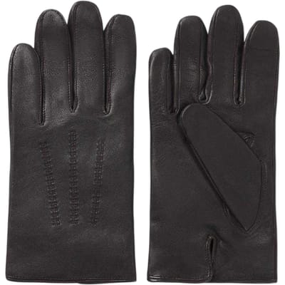 Boss Heren Hainz Me Fleece Handschoenen (Bruin)