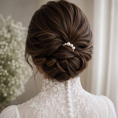 Haar in Stijl® Noor Goud Haarsteek Parels - Dames Feest Haaraccessoire
