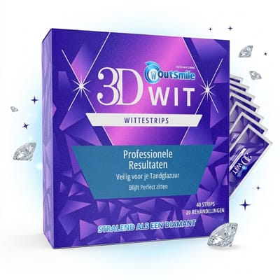 Outsmile™ Luxe Whitening Strips - Tanden Bleken - Whitening Strips - Whitestrips - Tandenbleekset - Tandenblekers - Teeth Whitening Strips - 20 Strips / Behandelingen