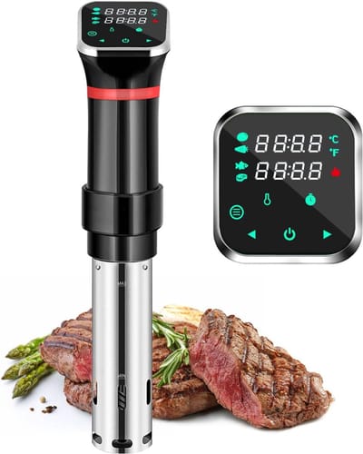 AHD® Sous Vide - Sous Vide Stick - Sous Vide Zakken - Zwart - 7cm × 7cm × 32cm