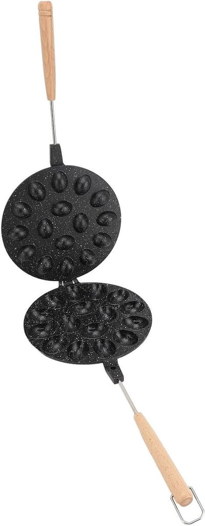 Cookie Molder voor 16 Holes, Ovalen Vorm, Antiaanbak Bakgereedschap voor Thuisbakkerij, Eenvoudig Te Reinigen en Gebruiksvriendelijk