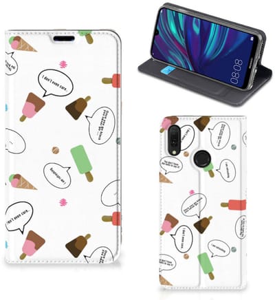 Huawei Y7 hoesje Y7 Pro (2019) Flip Style Cover IJsjes
