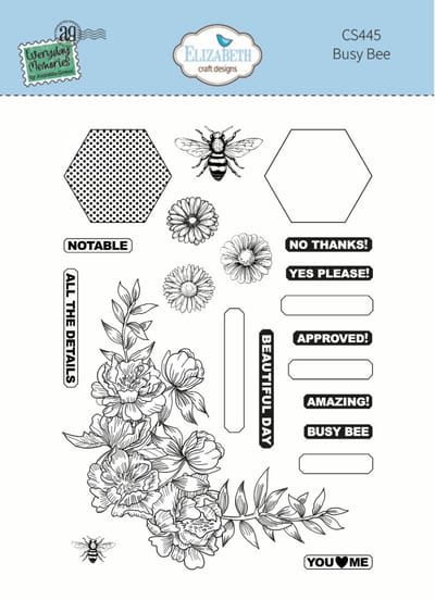 ECD Clear stamps A5 - Busy bee