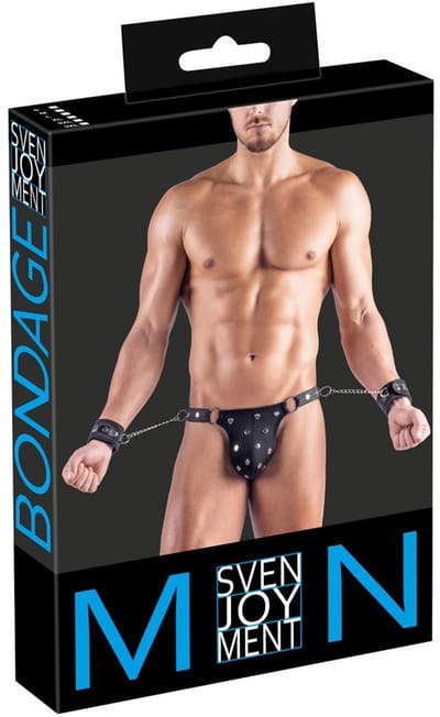 Men's Thong AND Cuffs S