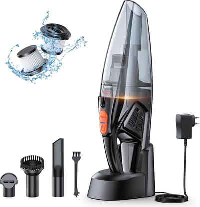 Lexium Kruimeldief snoerloos – Kruimeldief met steel – Nat&Droog – Handstofzuiger – Extreme zuigkracht – Kruimeldief snoerloos – Kruimelzuiger – Jouw ultieme schoonmaakpartner – Kruimelzuiger – Autostofzuiger – Handstofzuiger - Draadloos