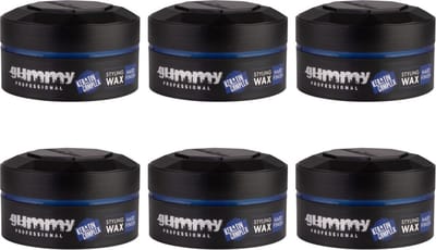Gummy Keratin Complex Styling Wax Hard Finish 6 stuks