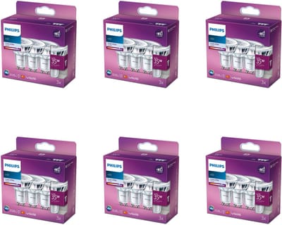 Philips Voordeelverpakking - GU10 - LED Spotlamp - 35W - Niet Dimbaar - Koelwit Licht - Set van 18 Stuks
