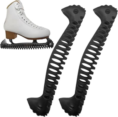Schaatsbeschermers - Skate Guards - Schaatsen Beschermen - Koudebestendig Materiaal - 35 cm - Zwart
