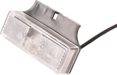 Radex 903 witte markeringslamp - 50 cm losse draad - inclusief houder