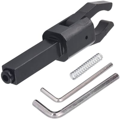 Allecto staaftrekker - multifunctionele schroef - veerintrekbaar