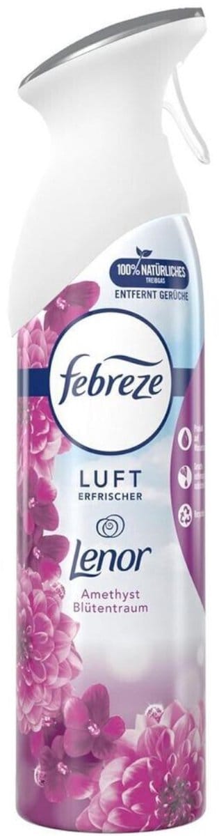 Febreze Amethist Luchtverfrisser Spray - Frisse Bloemen Geur - 300ml