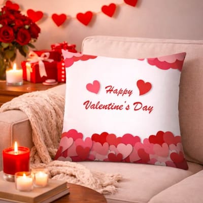 Valentine Wishes Collection Kussenhoes - 45x45 cm
