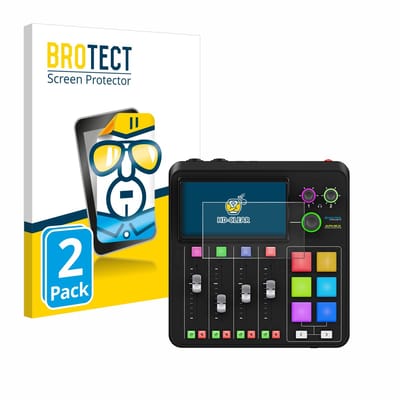 BROTECT - Screenprotector voor Rode Rodecaster Duo - Folie Beschermfolie transparant 2 Stuks