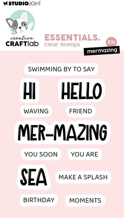 Clear stamp Mermazing - Essentials nr. 873