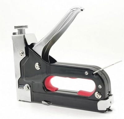 Handtacker - Nietpistool - Hout bevestigen - 3-in-1 toepassing - 3000 nietjes - Zilver