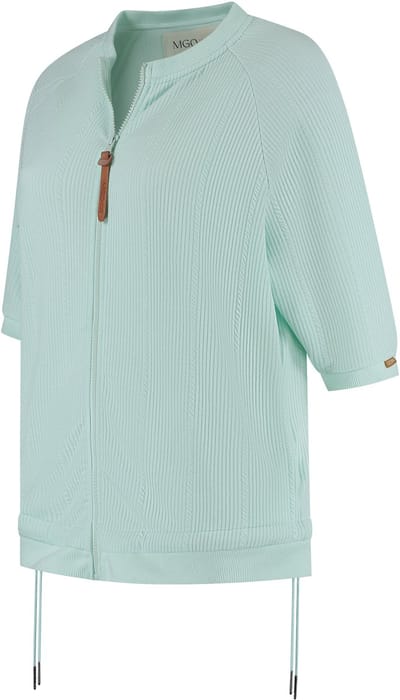MGO Yule Dames - Vest - Korte mouwen - Mintgroen