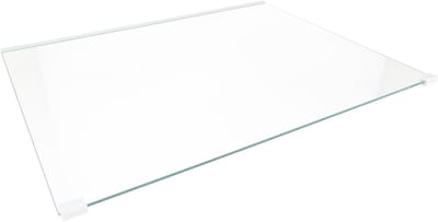 Glazen Plaat - Koelkast Plank - Koelen en Bewaren - Op Maat Gemaakt - 46x36cm - Transparant