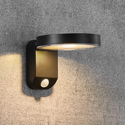 Nordlux 2118141003 Rica Wandlamp op zonne-energie LED 5 W Zwart