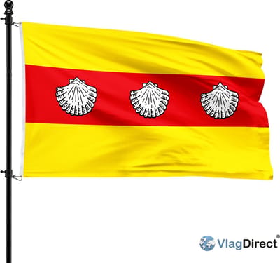 Knokke-Heistse vlag - Gemeente Knokke-Heist vlag - 90 x 150 cm.