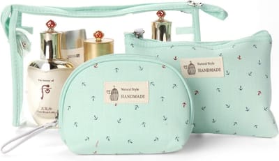 Toilettas voor heren EN dames  , LEEG , ritsvak, groot, waterdicht, voor koffer, handbagage , Toilettas voor op reis
