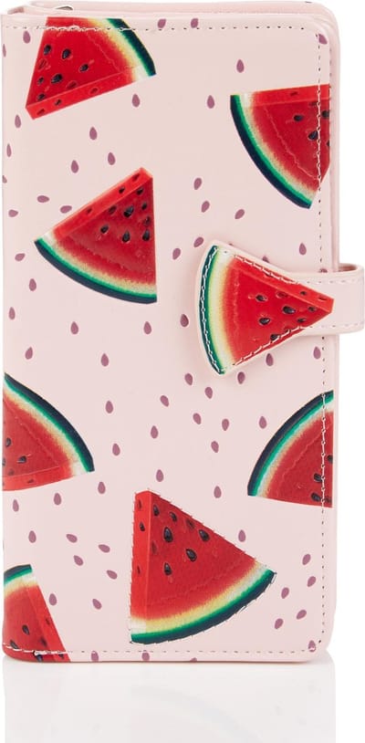 Shagwear Portemonnee Dames - Pasjeshouder - Portefeuille Dames - Kunstleer - Watermelon (9964Z)