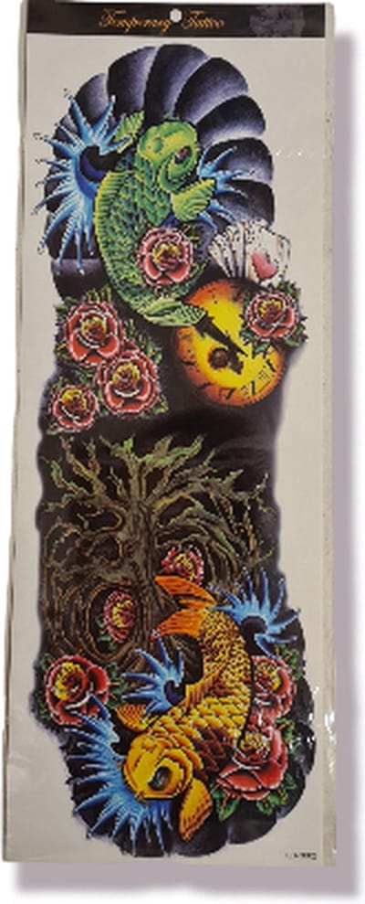 Tattoo sticker arm kleur