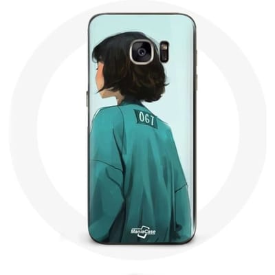 Samsung Galaxy S7 hoesje Inktvis Game Kang Sae Byeok nummer 067 art