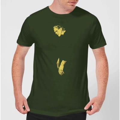 Universal Monsters Frankenstein Illustrated T-shirt - Donkergroen - S