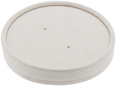 Deksel karton Wit voor Soepbekers Ø96mm - 500 st/ds.