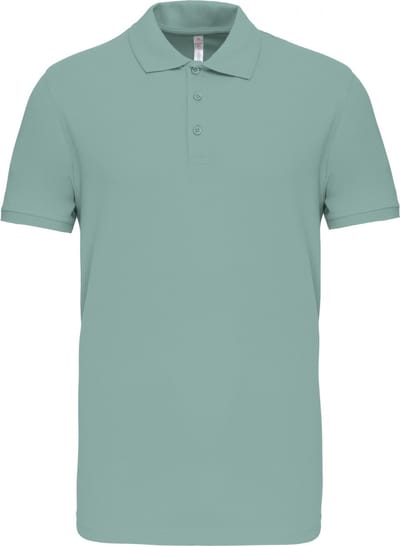 Kariban Piquépolo korte mouwen heren K239 - Sage - L