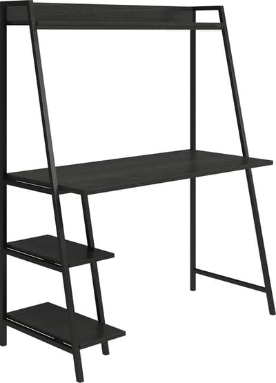Bushwick-Ladderbureau - Zwart Eikenlook