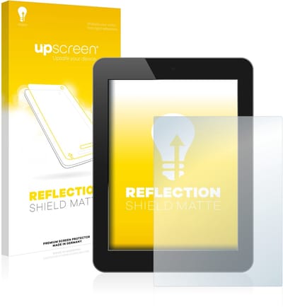 upscreen - Screenprotector voor Standaardmaten met 8.9 inch-scherm [195 mm x 114 mm, 1:2] - Folie Beschermfolie anti glare matte