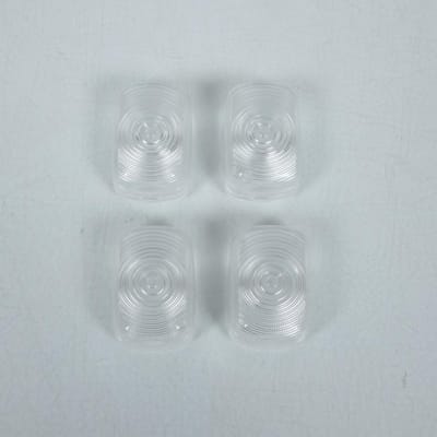 Kit AV AR cabochon de clignotant Tun'R pour moto MBK 50 X-Limit Blanc Neuf